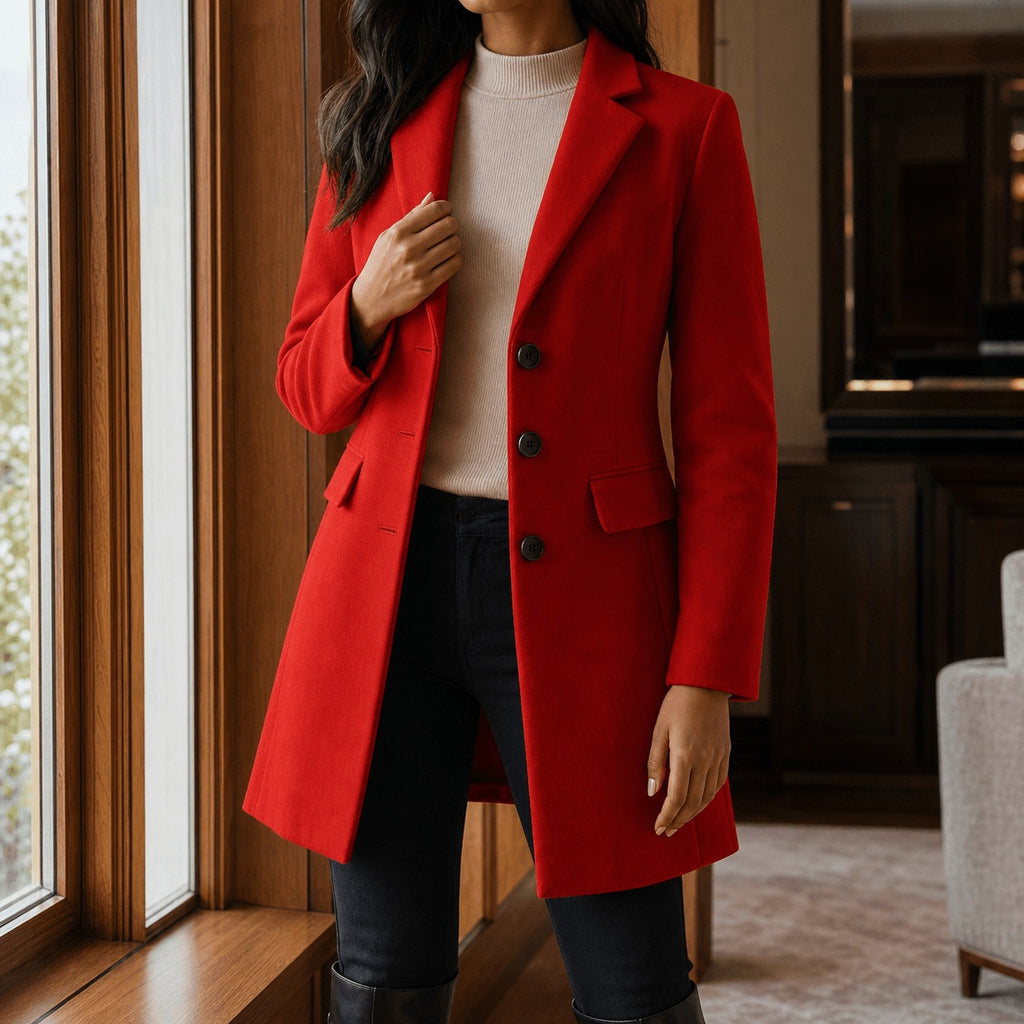 Delyth | Women's Tailored Jacket with Notched Lapels