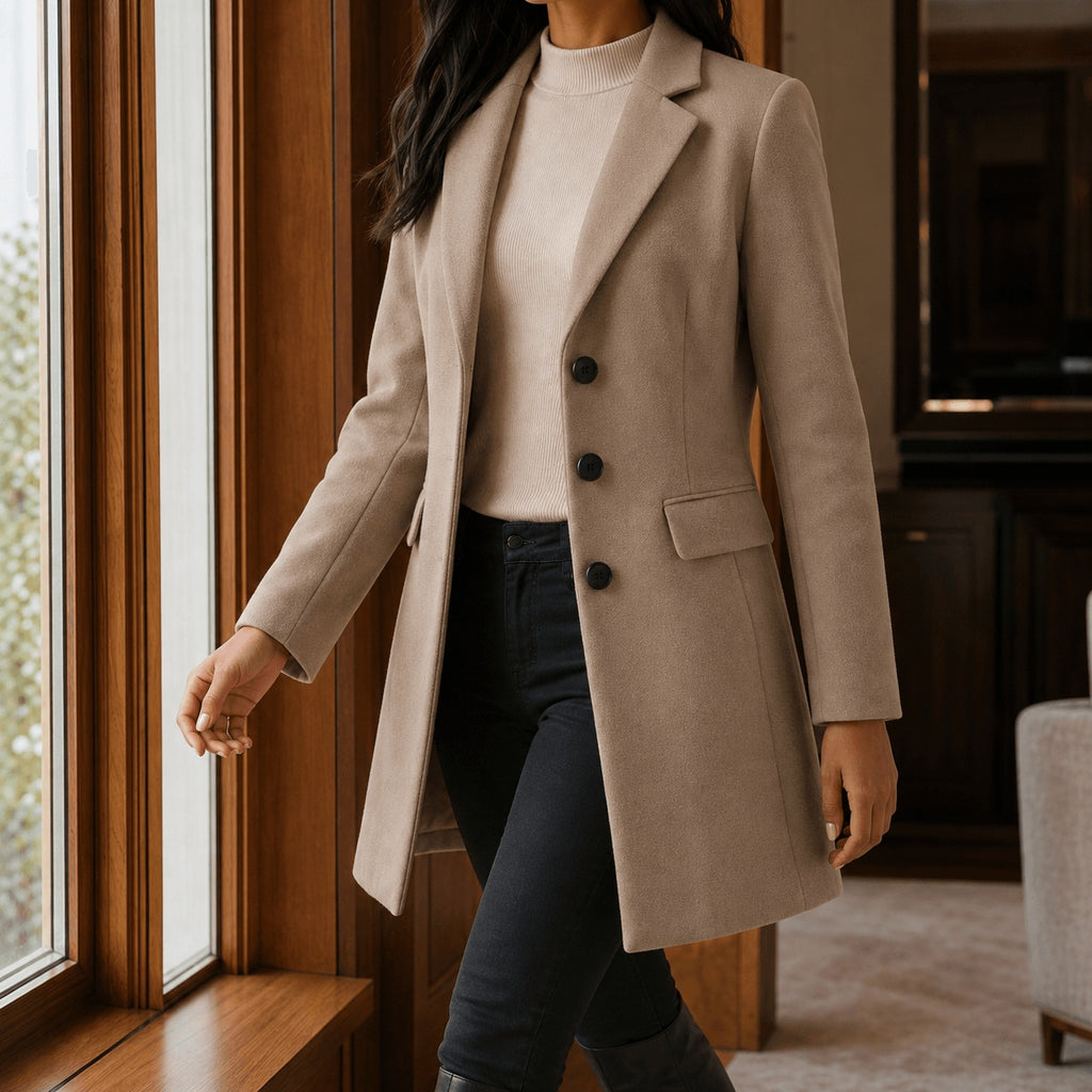 Delyth | Women's Tailored Jacket with Notched Lapels