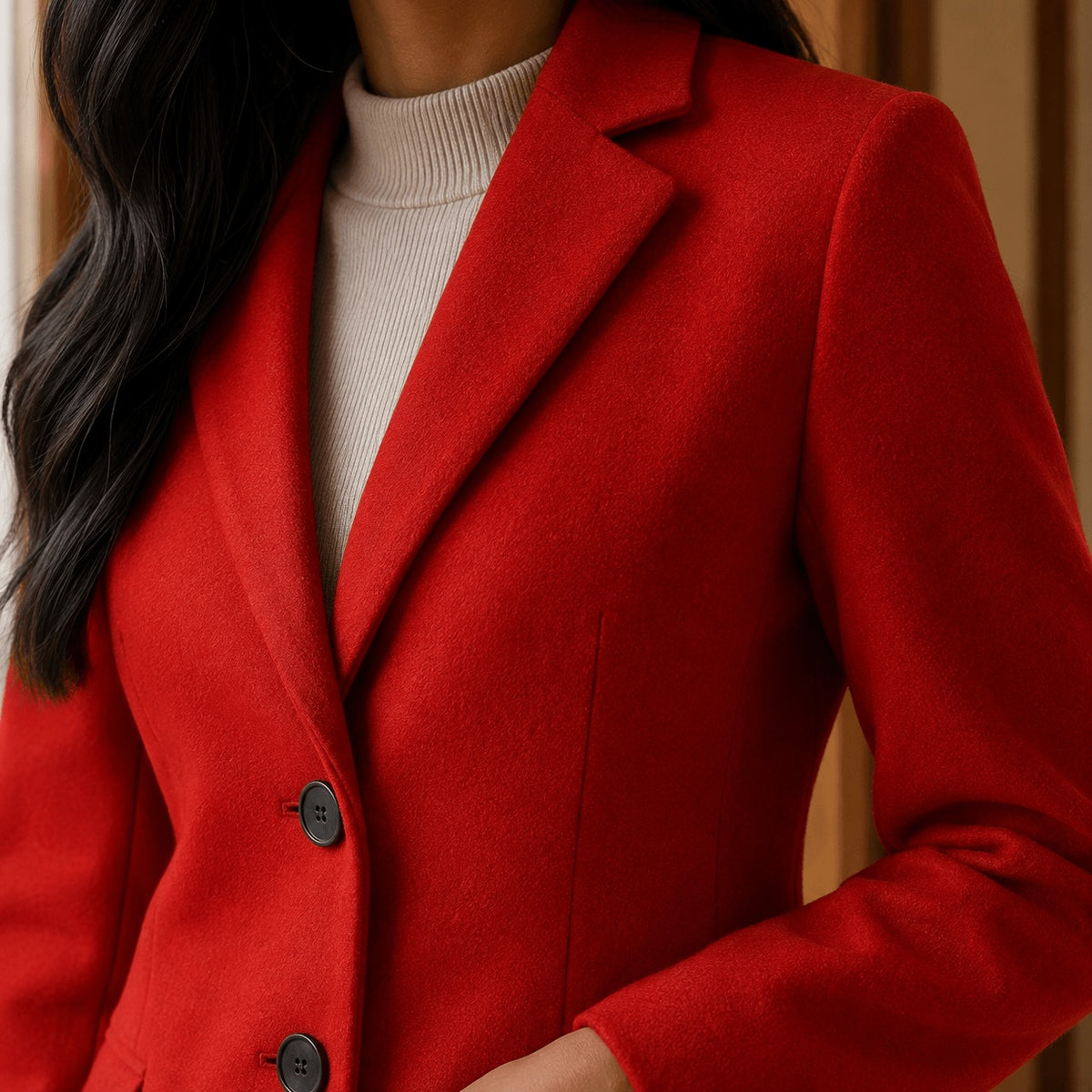 Delyth | Women's Tailored Jacket with Notched Lapels