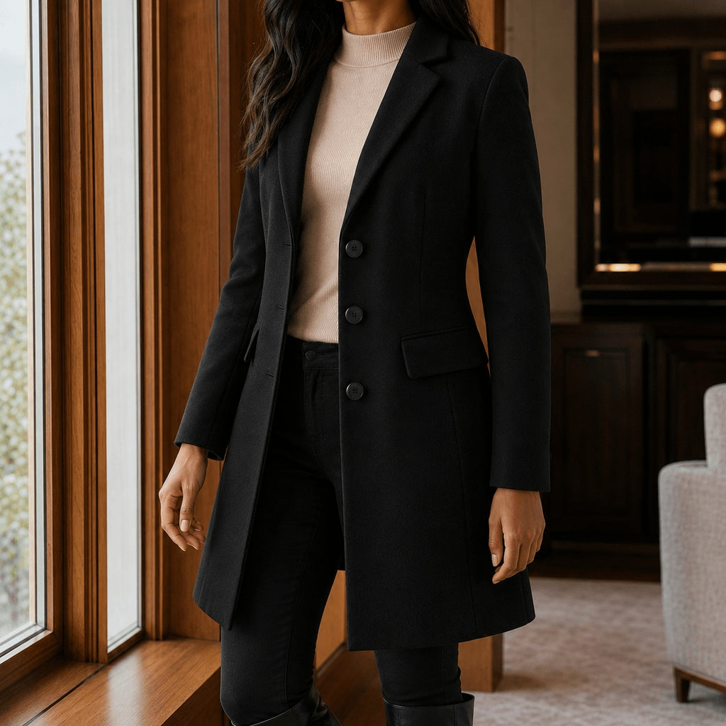 Delyth | Women's Tailored Jacket with Notched Lapels
