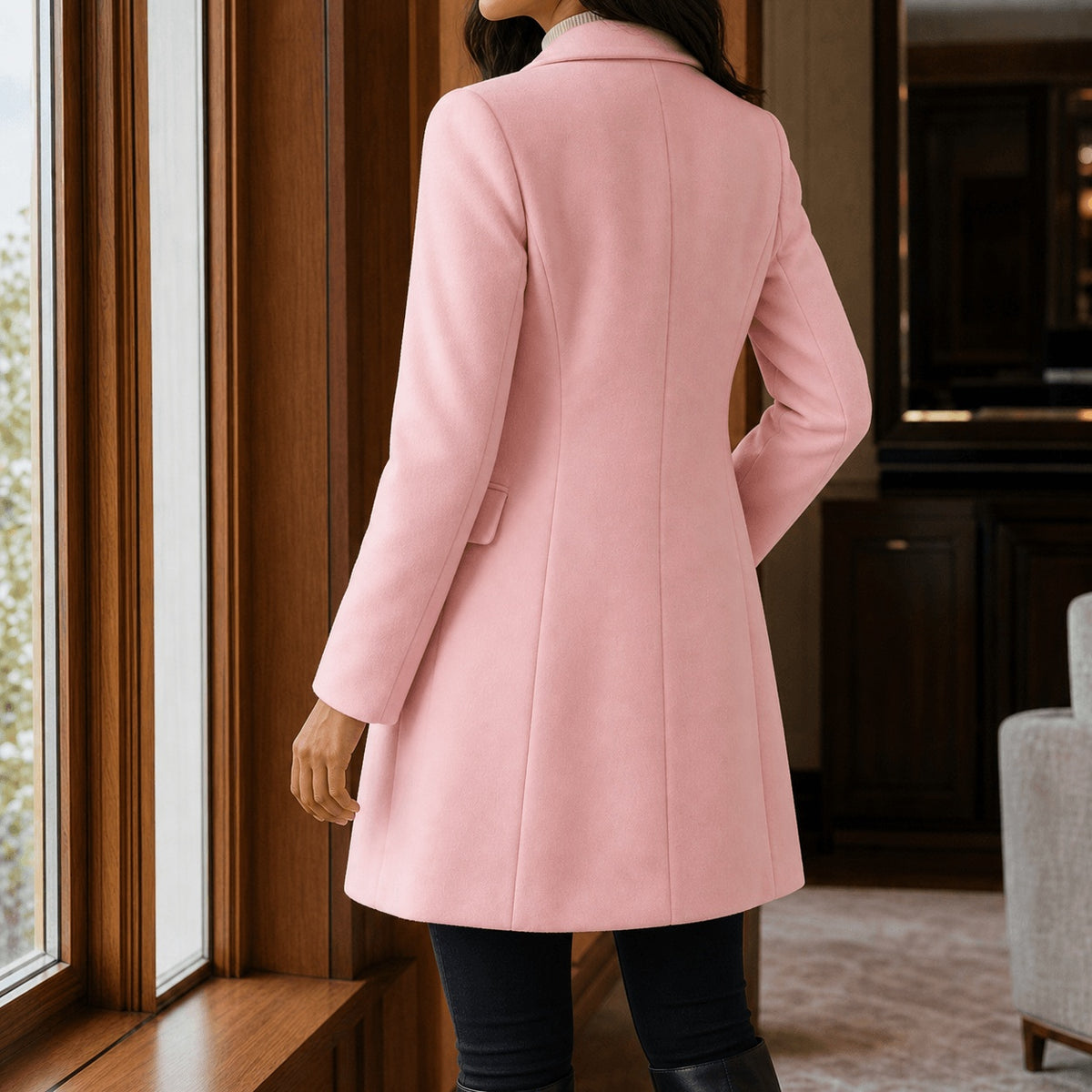 Delyth | Women's Tailored Jacket with Notched Lapels