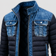 Dominic | Men's Quilted Denim Jacket
