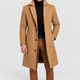 Dorian-James | Men's Single-Breasted Overcoat with Notch Lapels