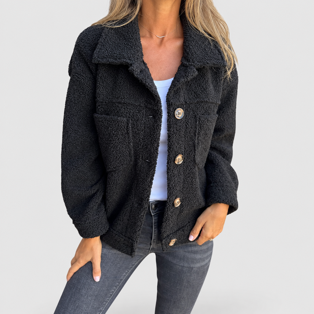 Women's Teddy Button-Front Jacket — view 1
