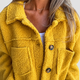Dulcie | Women's Teddy Button-Front Jacket