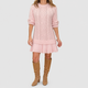 Eileen | Women's Classic Cable Knit Jumper Dress with Pleated Hem