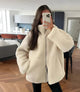 Eira | Women's Teddy Fleece Jacket with Zip and High Neck