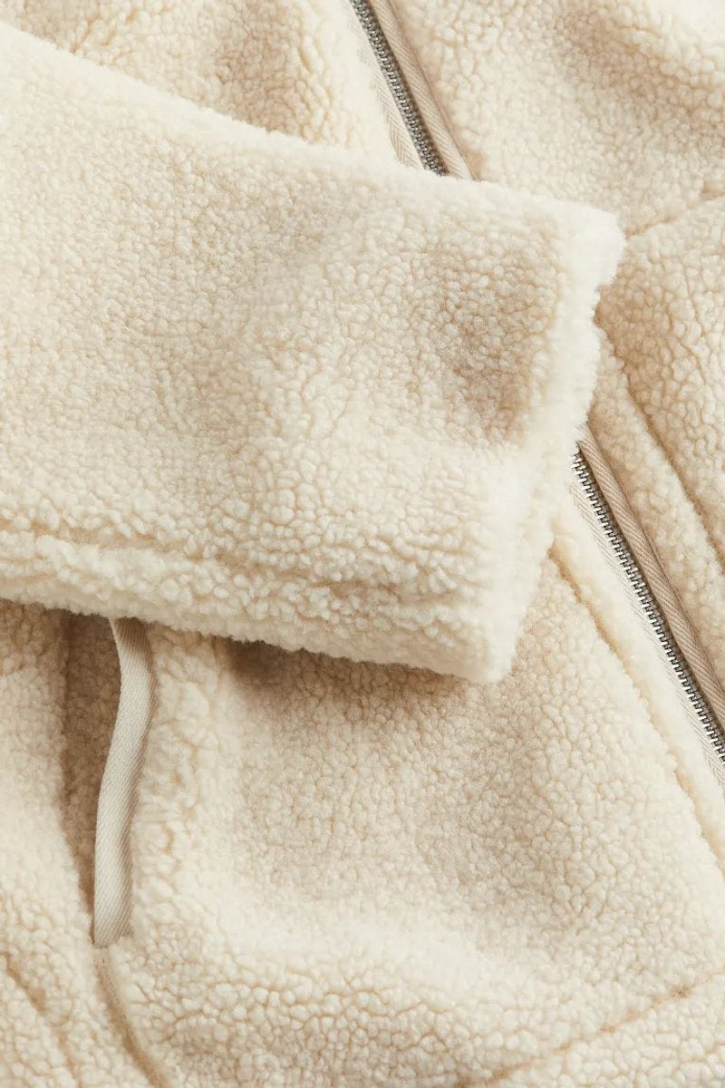 Eira | Women's Teddy Fleece Jacket with Zip and High Neck