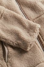 Eira | Women's Teddy Fleece Jacket with Zip and High Neck