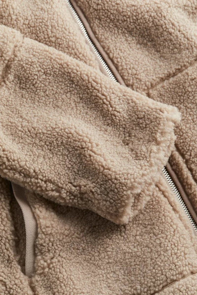Eira | Women's Teddy Fleece Jacket with Zip and High Neck
