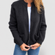 Elfrida | Women's Cotton Knitted Zip Cardigan