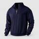 Elias | Men's Jacquard Quarter-Zip Jumper