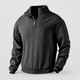 Elias | Men's Jacquard Quarter-Zip Jumper