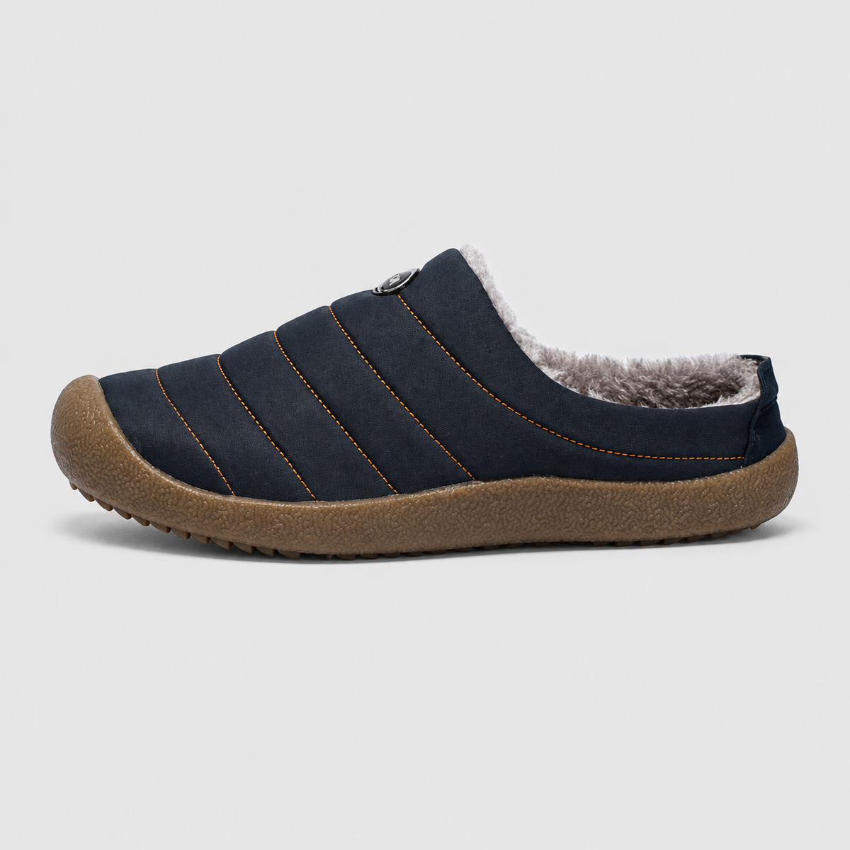 Women's and Men's Fleece-Lined Slip-On Clogs — view 1