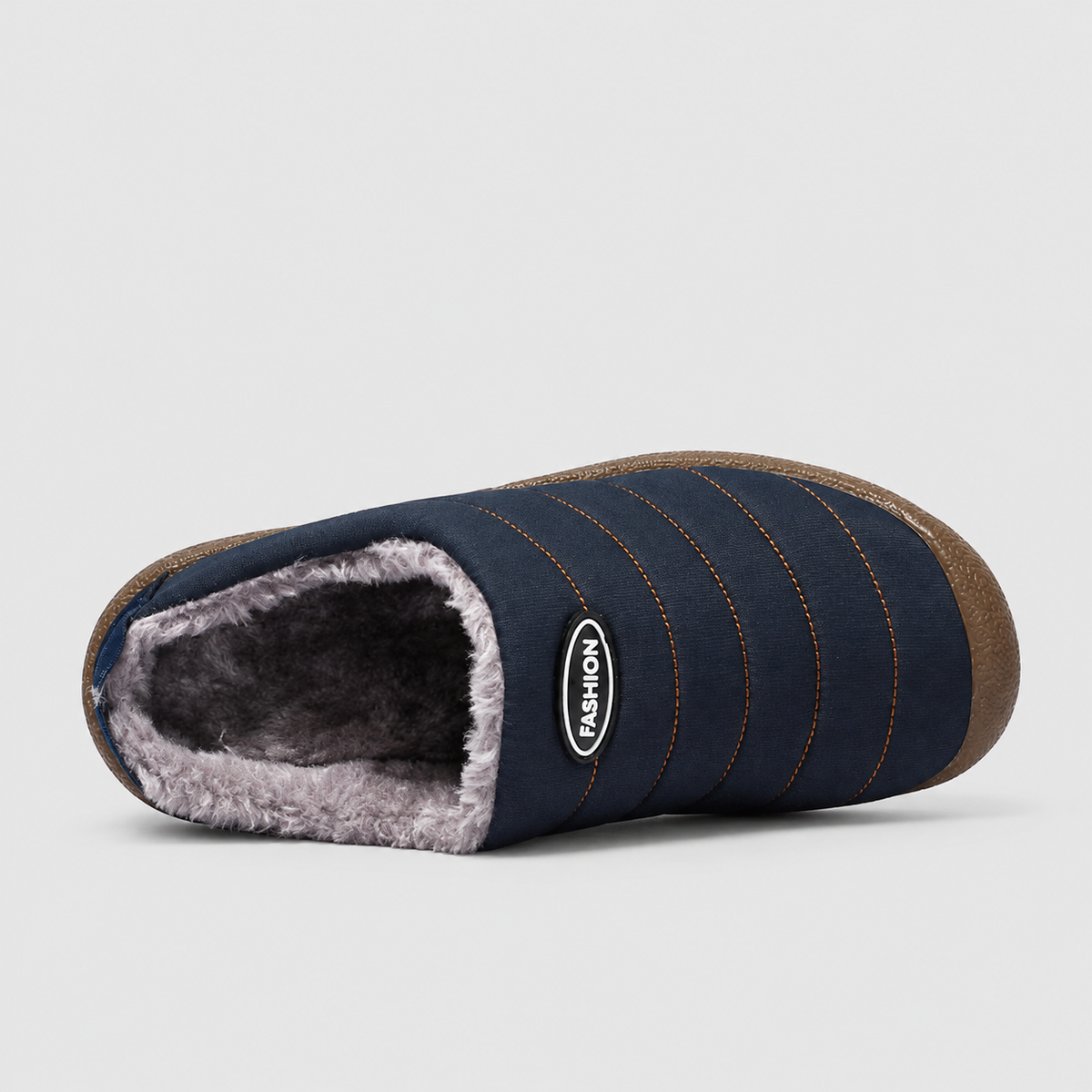 Women's and Men's Fleece-Lined Slip-On Clogs — view 6