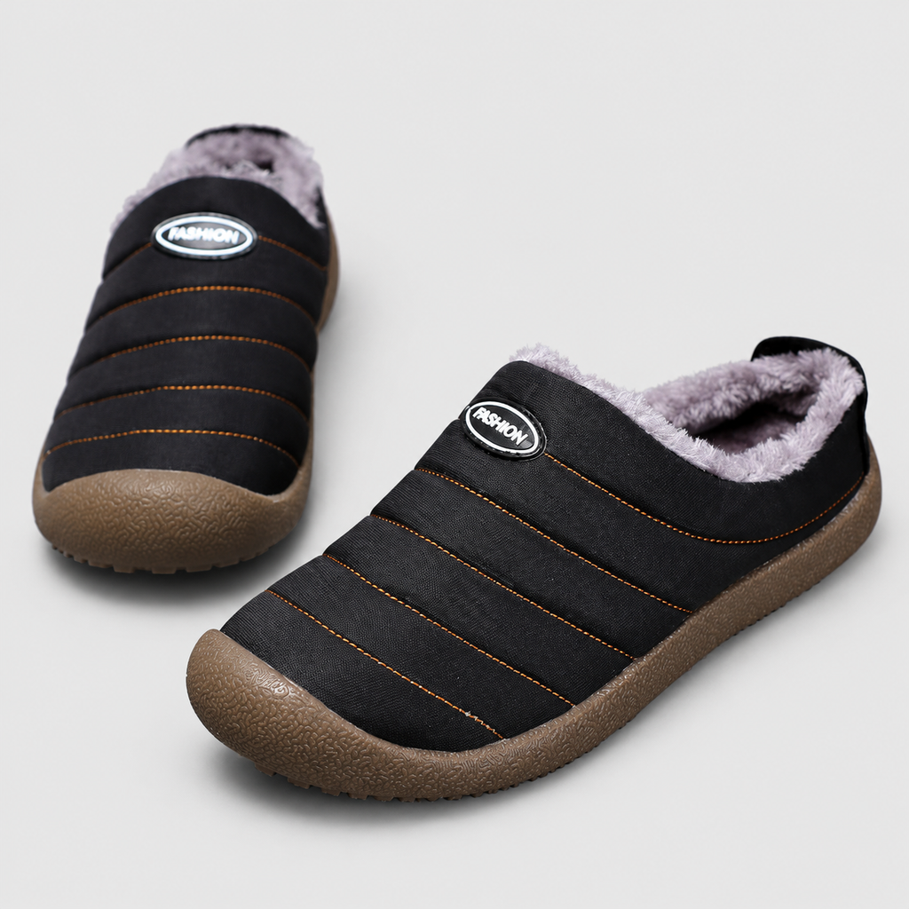 Women's and Men's Fleece-Lined Slip-On Clogs — view 10