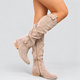 Elspeta | Women's Suede-Effect Tall Boots