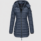Women's Hooded Zip-Up Quilted Jacket — view 1
