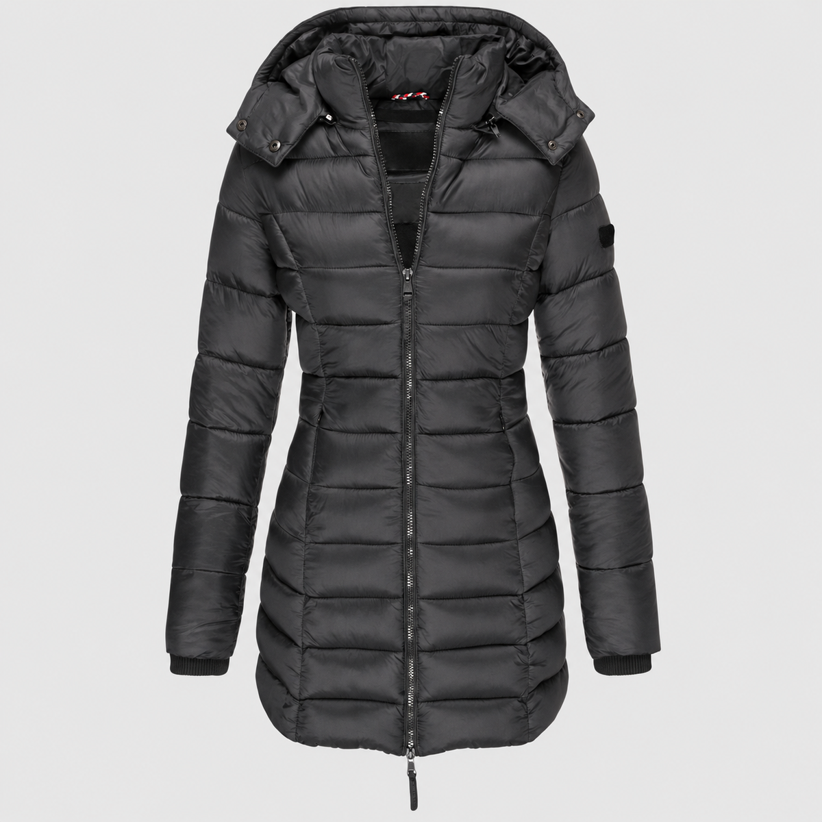 Women's Hooded Zip-Up Quilted Jacket — view 2