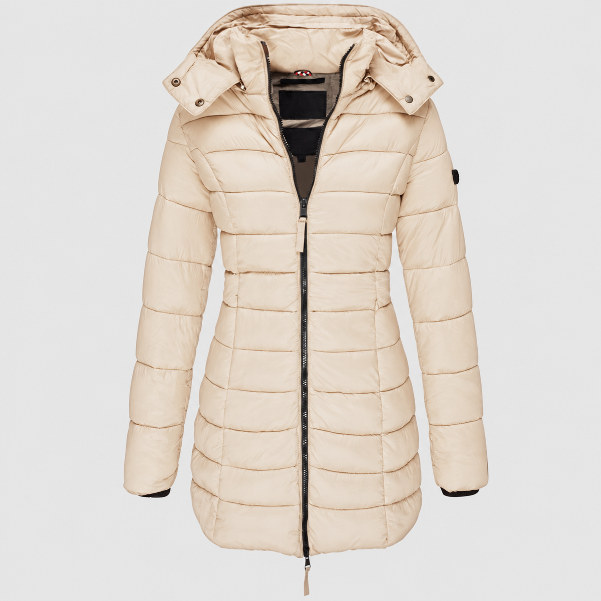 Women's Hooded Zip-Up Quilted Jacket — view 4