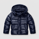 Eluned | Women's Hooded Puffer Jacket with Glossy Finish