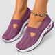 Emmeline | Women's Cut-Out Knit Slip-On Shoes