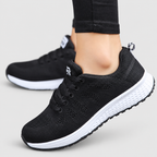 Women's Lace-Up Walking Shoes with Cushioned Sole — view 5