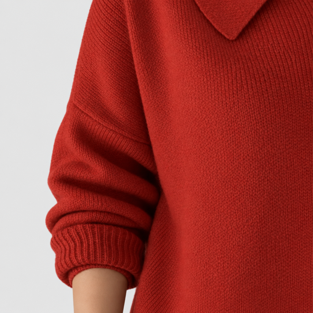 Women's Collared Long-Sleeve Button-Up Cardigan — view 5