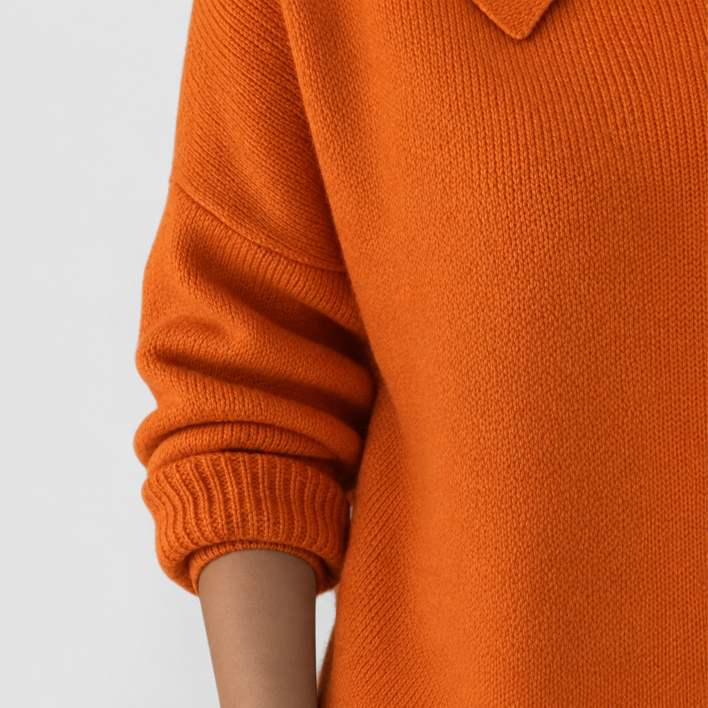 Women's Collared Long-Sleeve Button-Up Cardigan — view 6