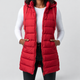 Eulalia | Women's Longline Hooded Puffer Gilet