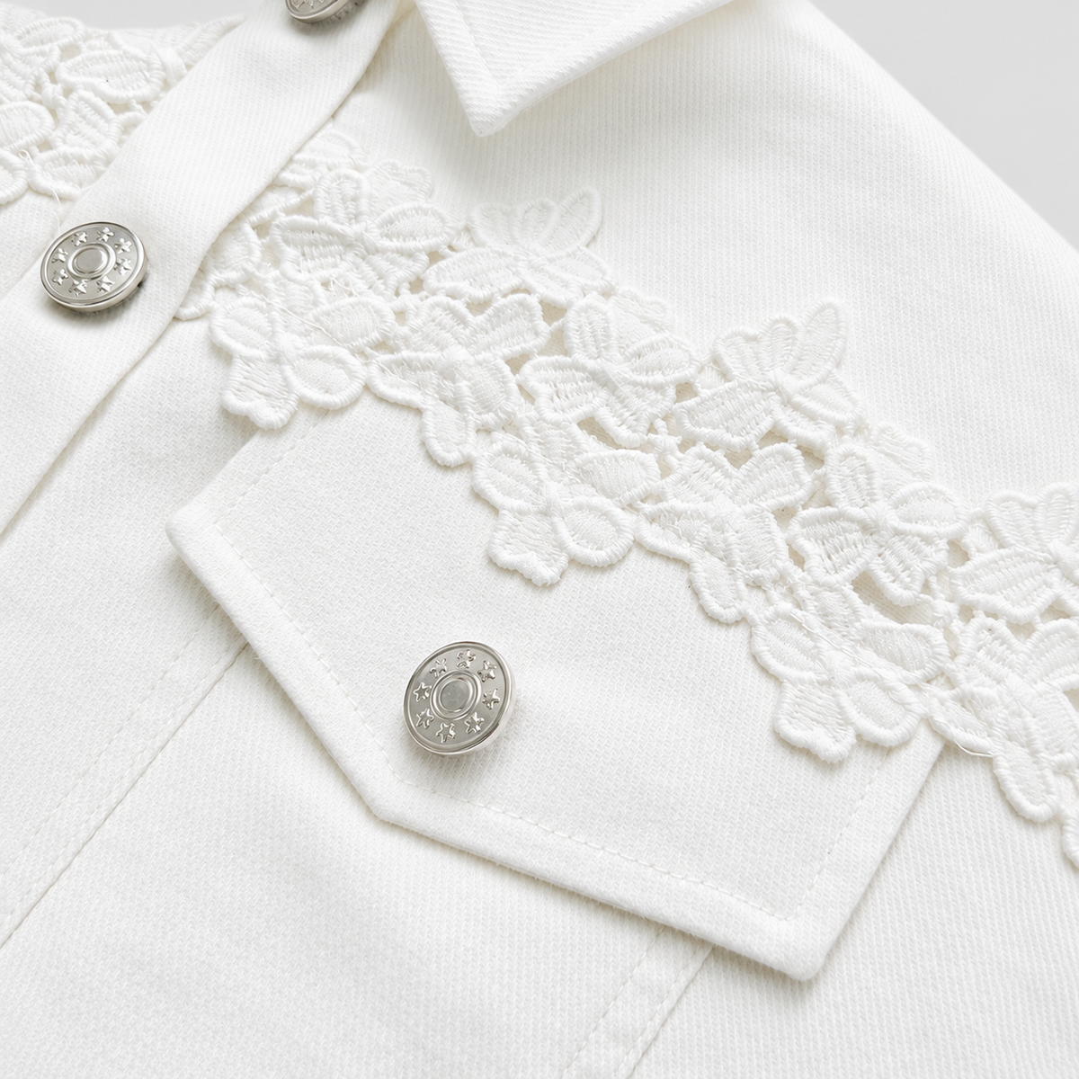 Women's Lace-Panel Jacket — view 5