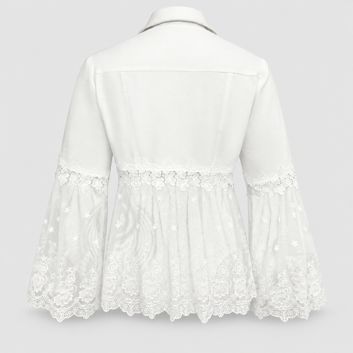 Women's Lace-Panel Jacket — view 6