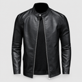 Men's Slim-Fit Stand-Collar Zip Jacket — view 1