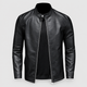 Euston | Men's Slim-Fit Stand-Collar Zip Jacket