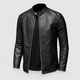 Euston | Men's Slim-Fit Stand-Collar Zip Jacket