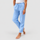 Feliciana-Rose | Women's Relaxed Straight-Leg Trousers with Drawstring Waist