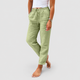 Feliciana-Rose | Women's Relaxed Straight-Leg Trousers with Drawstring Waist