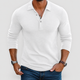 Fenton | Men's Slim-Fit Long-Sleeve Polo Shirt with Button Placket