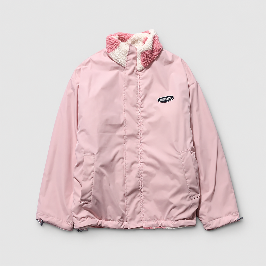 Women's Reversible Borg Zip-Up Fleece Jacket — view 2