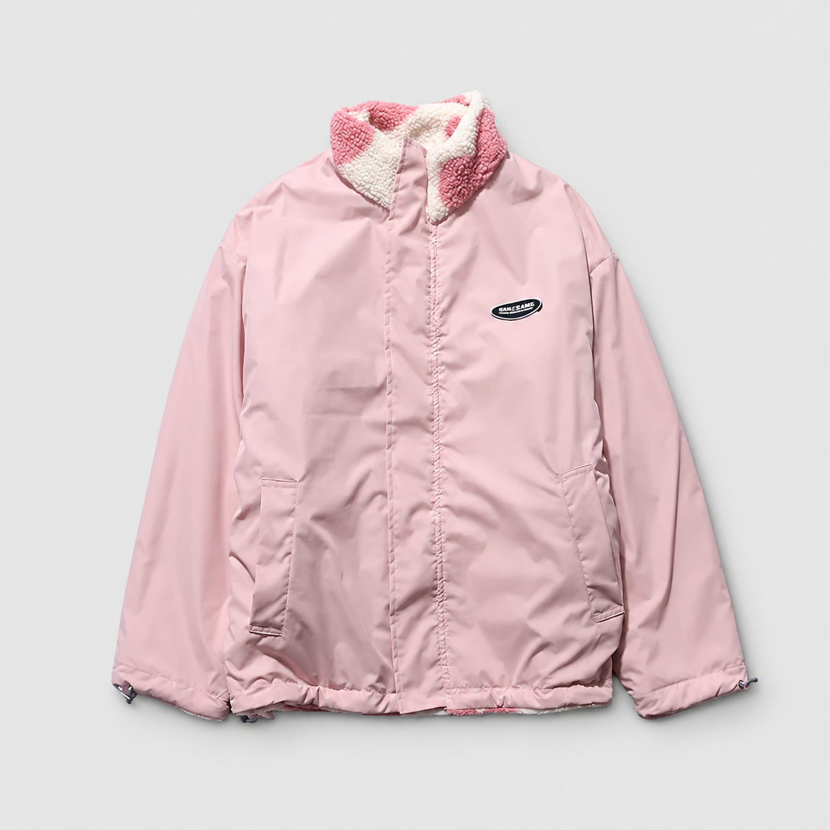 Women's Reversible Borg Zip-Up Fleece Jacket — view 2