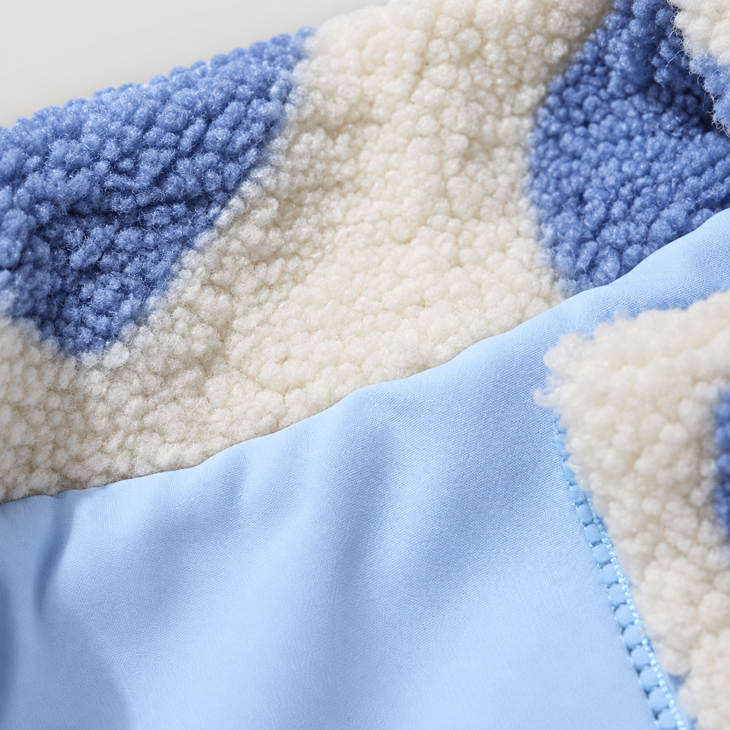 Women's Reversible Borg Zip-Up Fleece Jacket — view 5