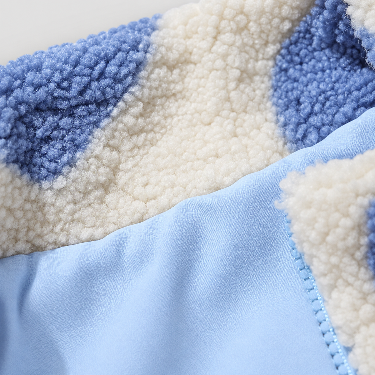 Women's Reversible Borg Zip-Up Fleece Jacket — view 5