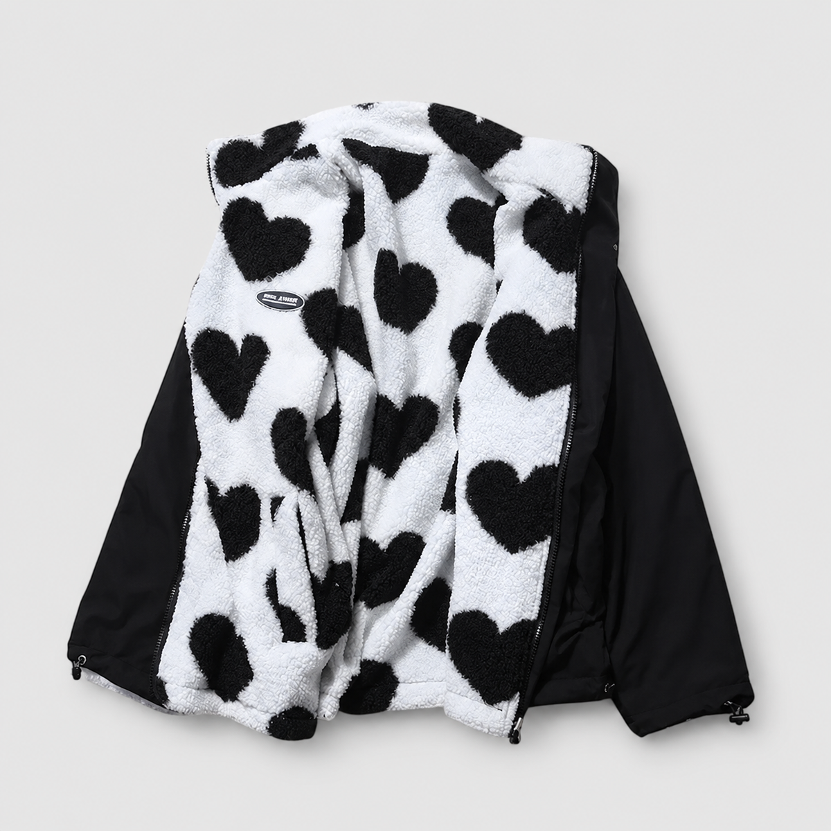Women's Reversible Borg Zip-Up Fleece Jacket — view 11