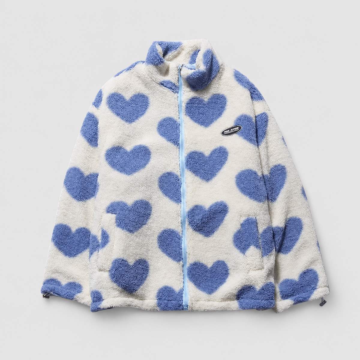 Women's Reversible Borg Zip-Up Fleece Jacket — view 13
