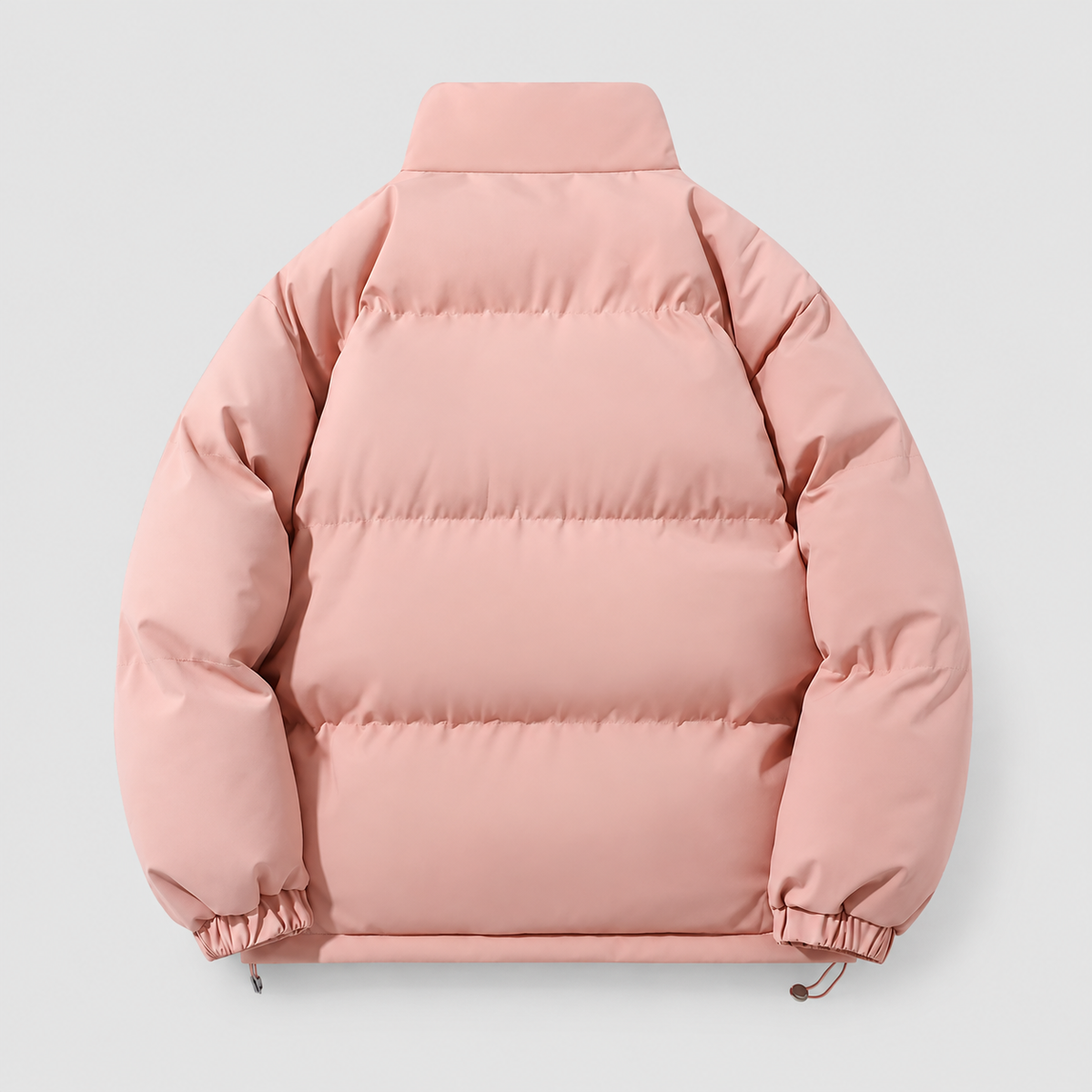 Women's Hooded Quilted Puffer Jacket with Zip Pockets — view 2