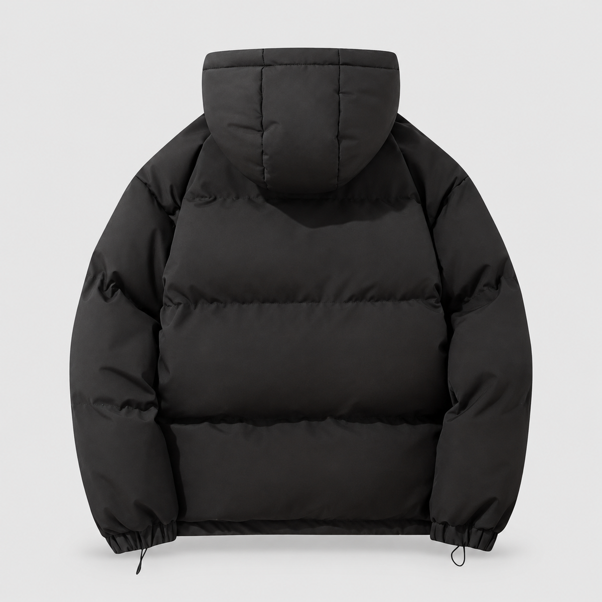 Women's Hooded Quilted Puffer Jacket with Zip Pockets — view 5