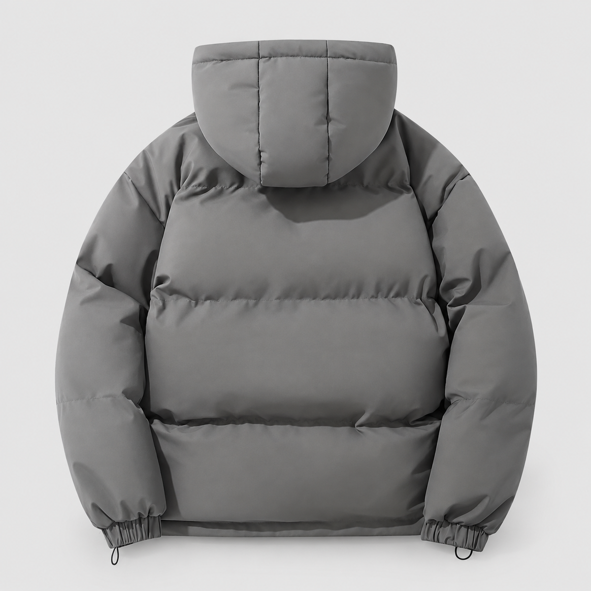 Women's Hooded Quilted Puffer Jacket with Zip Pockets — view 13