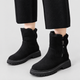 Florrie | Women's Plush-Lined Zip-Up Ankle Boots