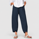 Fosette | Women's Relaxed Wide-Leg Trousers with Pockets