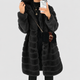 Francesca | Women's Hooded Long Shaggy Faux Coat